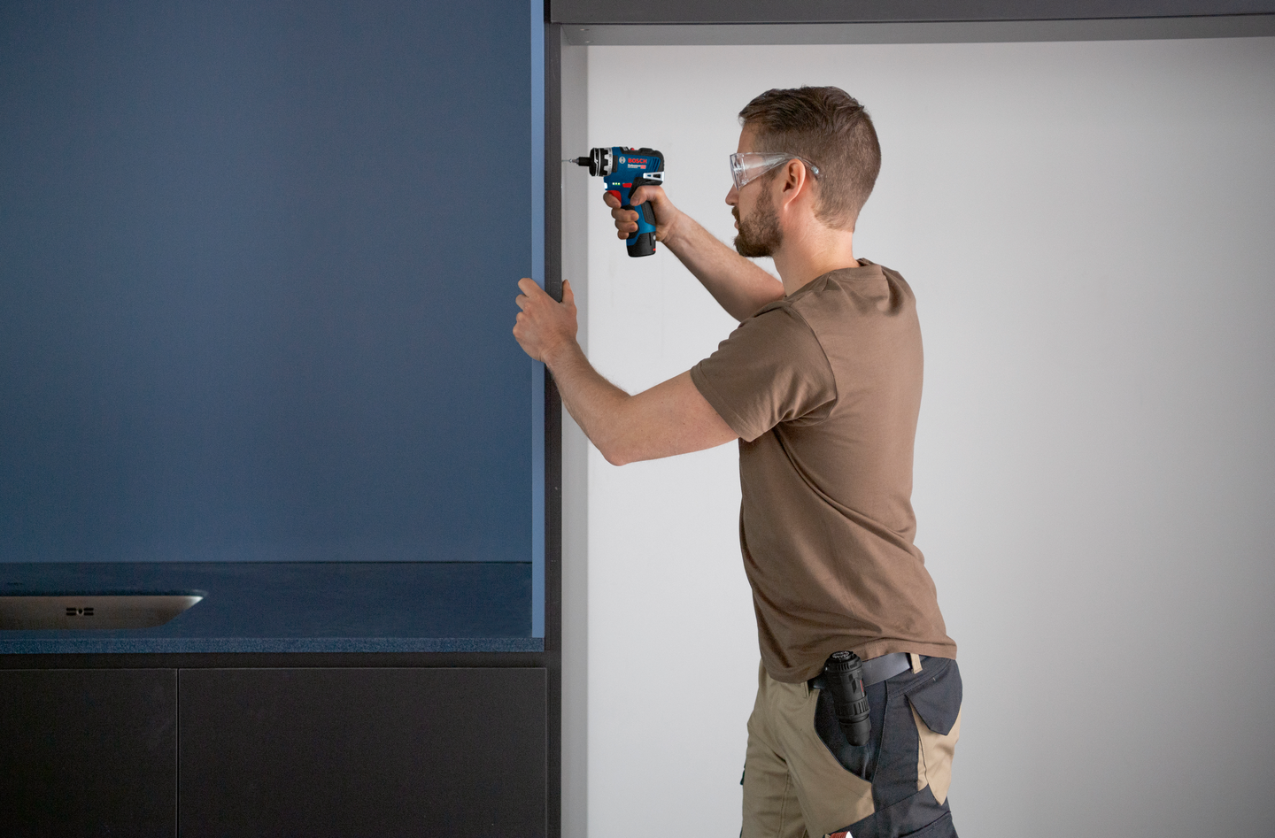 Akkuporakone Bosch GSR 12V-35 2x3,0Ah L-Boxx