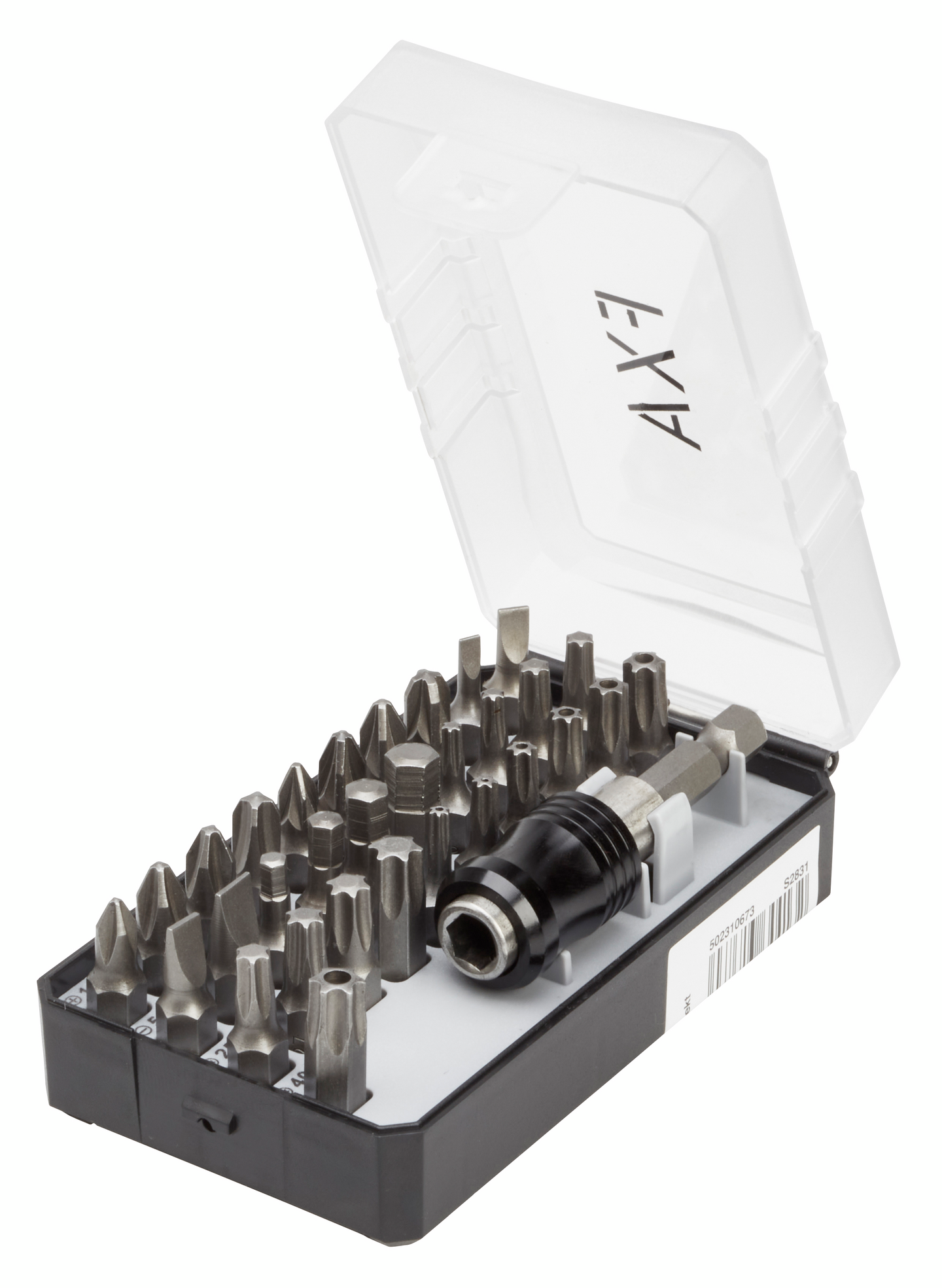 Ruuvauskärkisarja FXA 32-osainen TX/PH/PZ/SL/H/TT 25mm