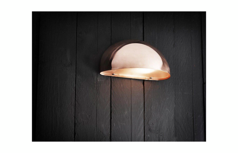 Ulkoseinävalaisin Nordlux Scorpius E14 kupari