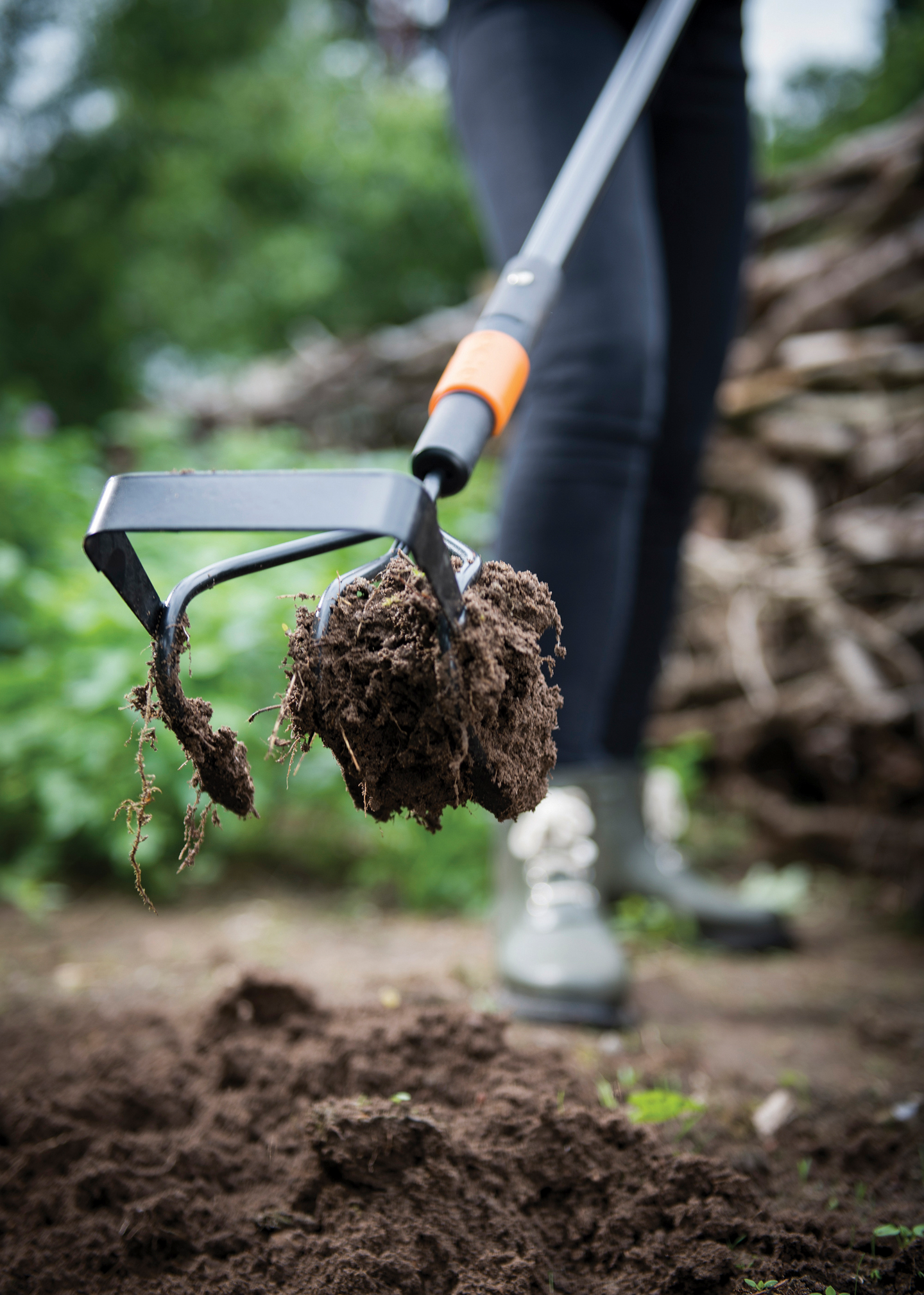 Möyhennyskuokka Fiskars QuikFit juuriterällä 1000681