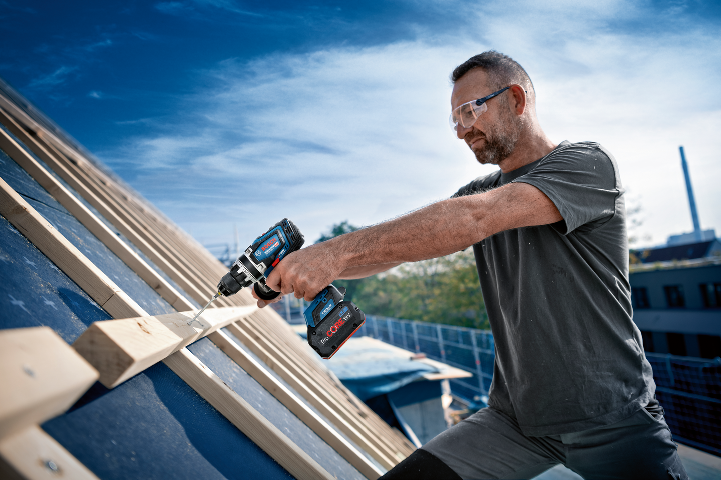 Akkuporakone Bosch GSR 18V-150 C Solo L-Boxx