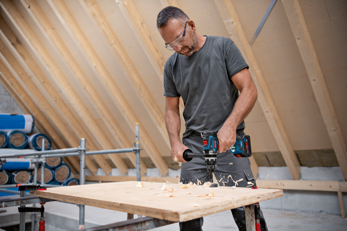 Akkuporakone Bosch GSR 18V-150 C Solo L-Boxx