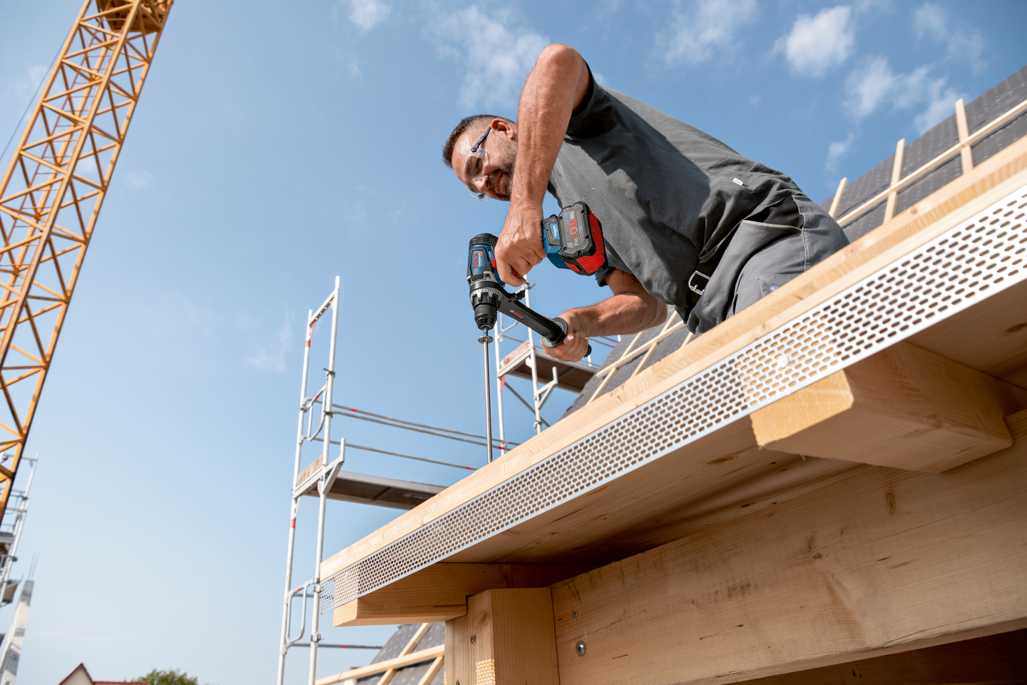 Akkuporakone Bosch GSR 18V-150 C Solo L-Boxx