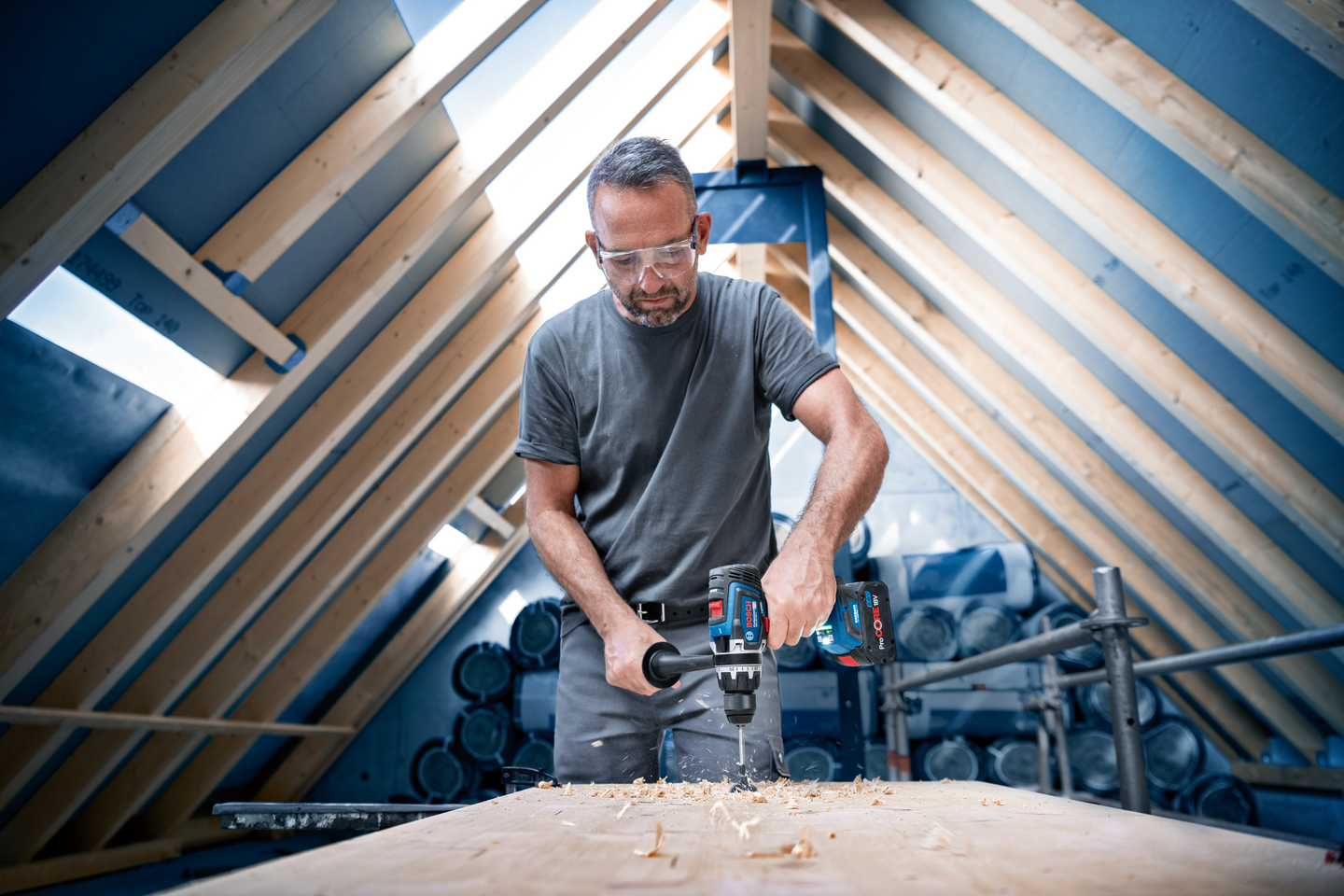 Akkuporakone Bosch GSR 18V-150 C Solo L-Boxx