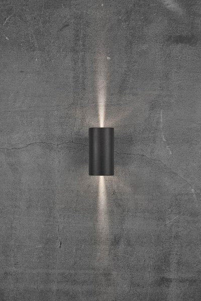 ASBOL NORDLUX VÄGG SVART