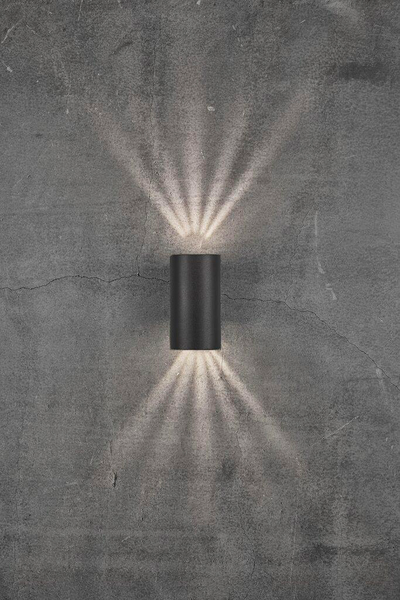 ASBOL NORDLUX VÄGG SVART