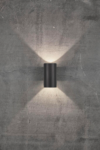 ASBOL NORDLUX VÄGG SVART