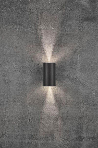 ASBOL NORDLUX VÄGG SVART