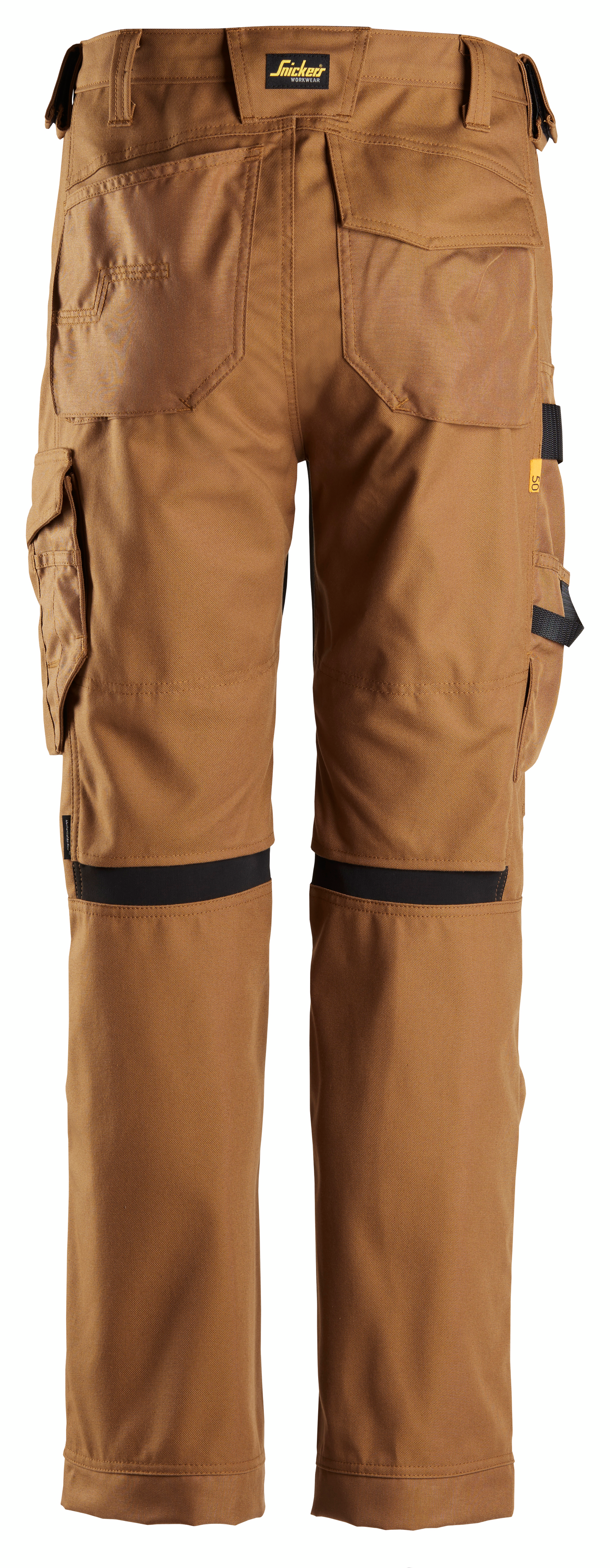 Housut Snickers Canvas+ Stretch 6324-1212 ruskea