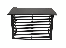 Ilmalämpöpumpun suojakotelo Kiilax harmaa