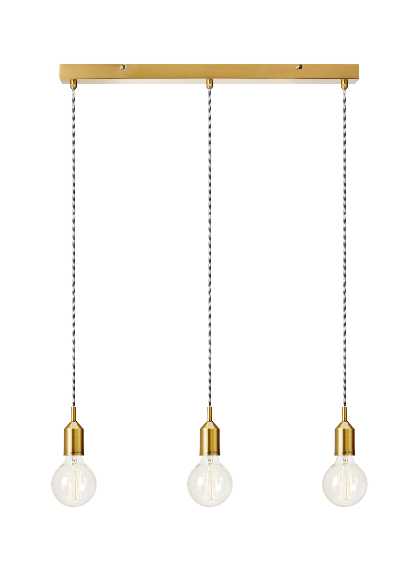 Kattovalaisin Markslöjd Bronx 3x maks. 60W E27 suora pronssi