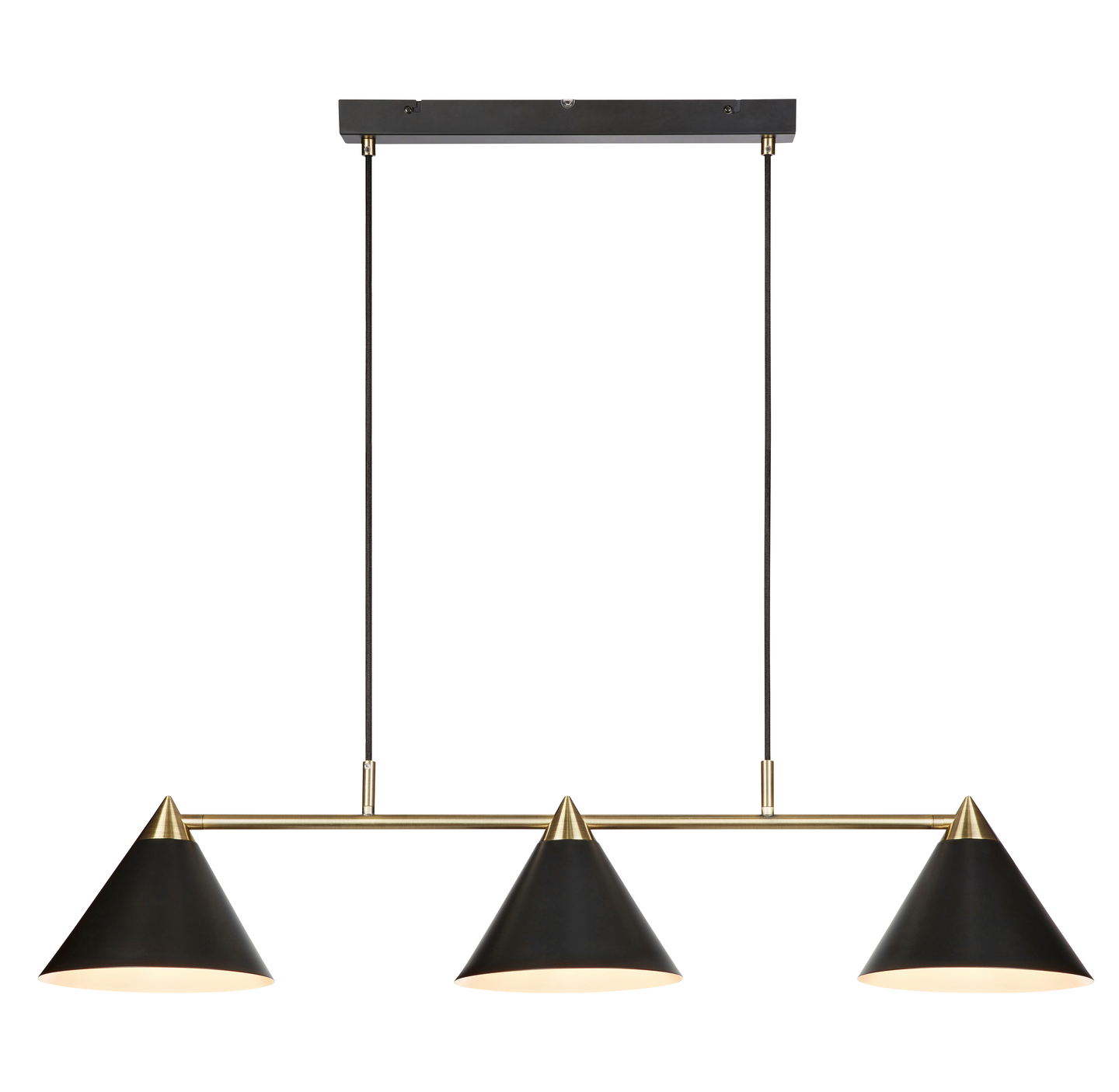 Kattovalaisin Markslöjd Klint 3x maks. 60W E27 musta