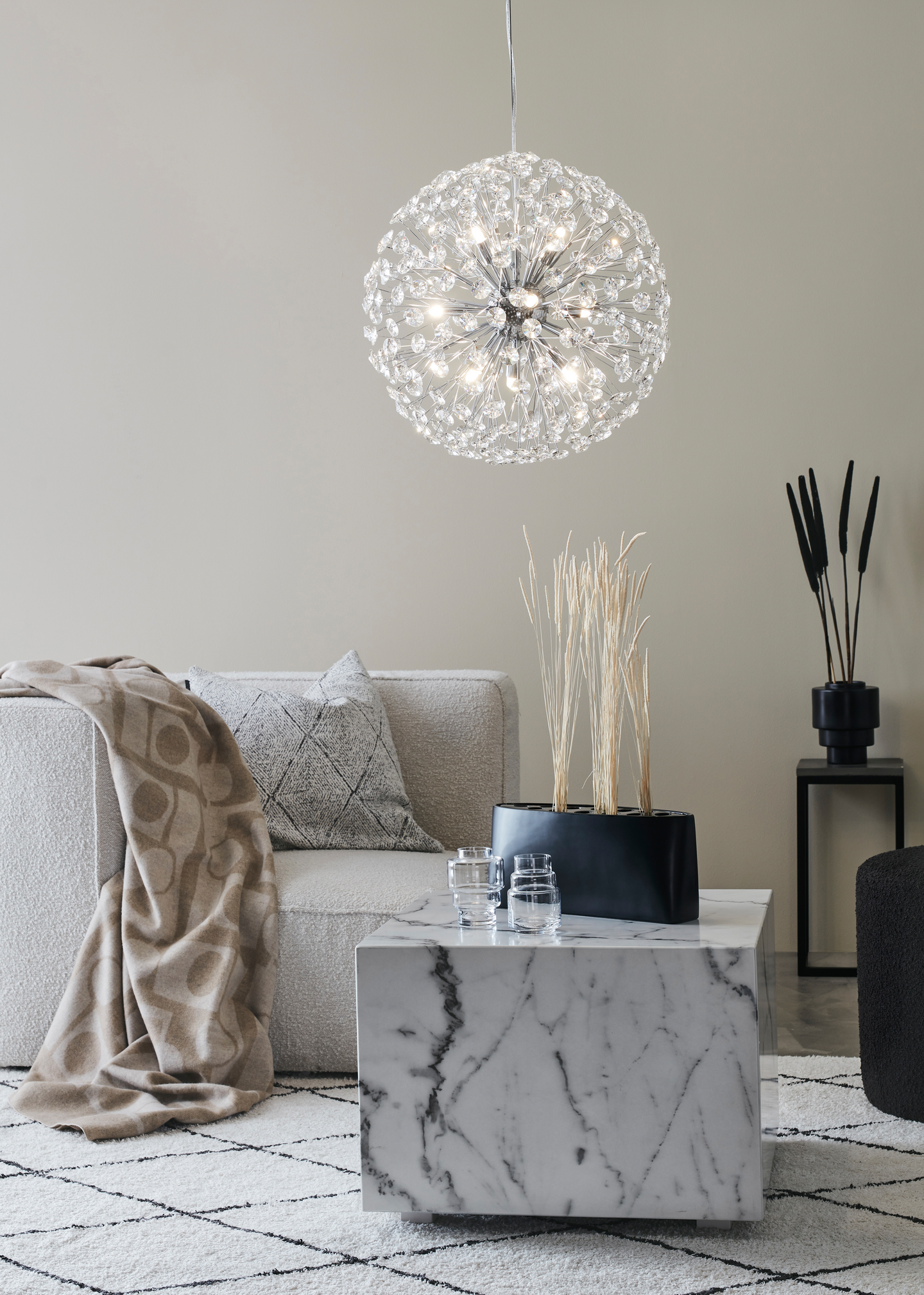 Kattovalaisin Markslöjd Bolid 50cm 9x maks. 20W G9 kromi