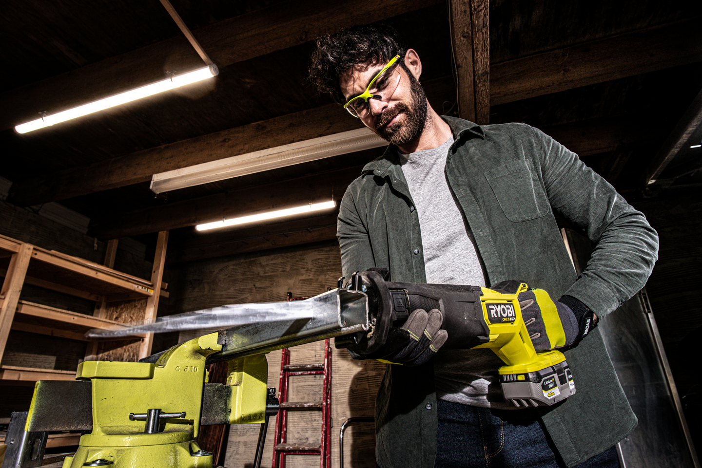 Akkupuukkosaha Ryobi RRS18X-0 18V ONE+ HP runko