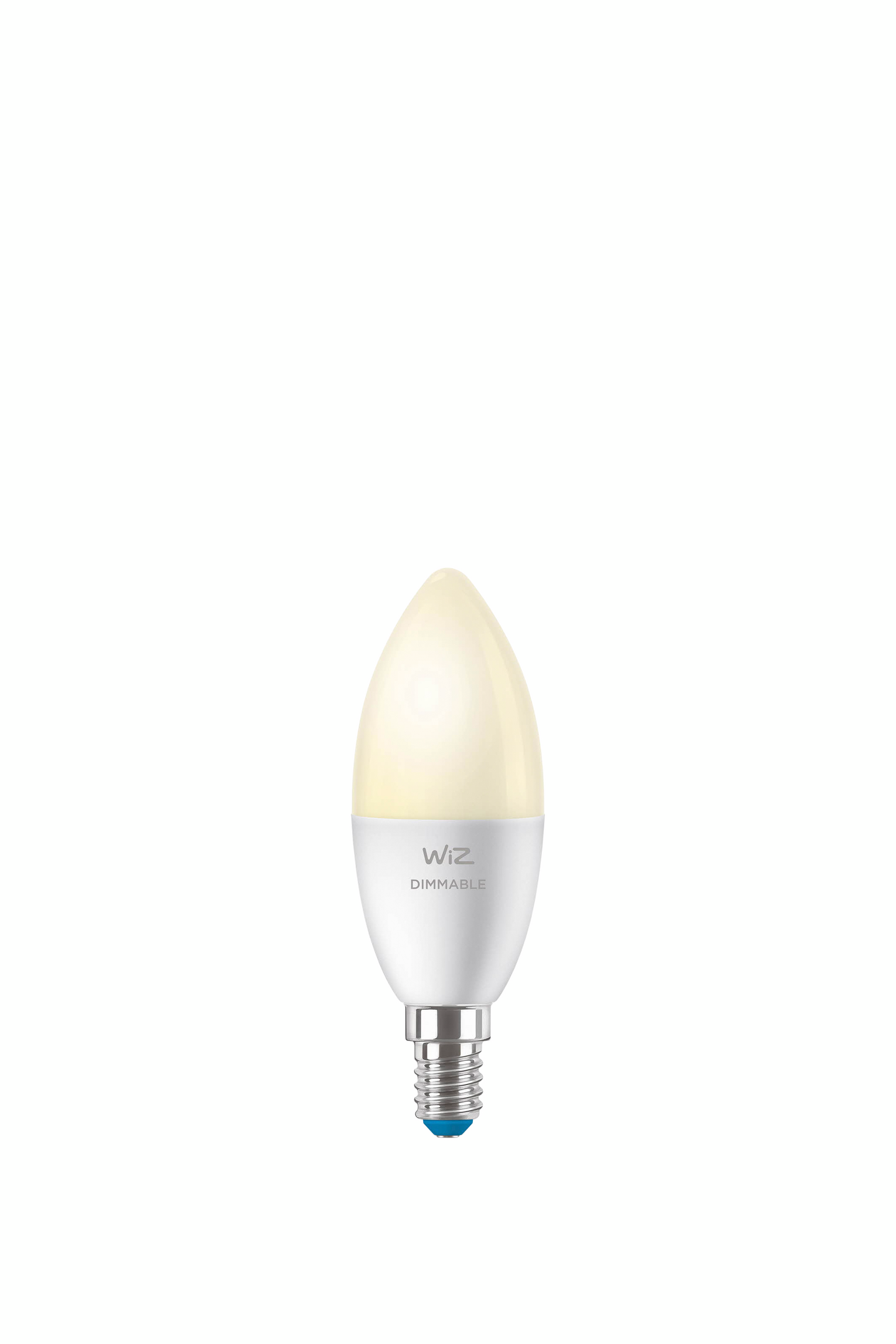 Led-lamppu WiZ WI-FI 4.9W E14 C37 927 HIMMENNETTÄVÄ