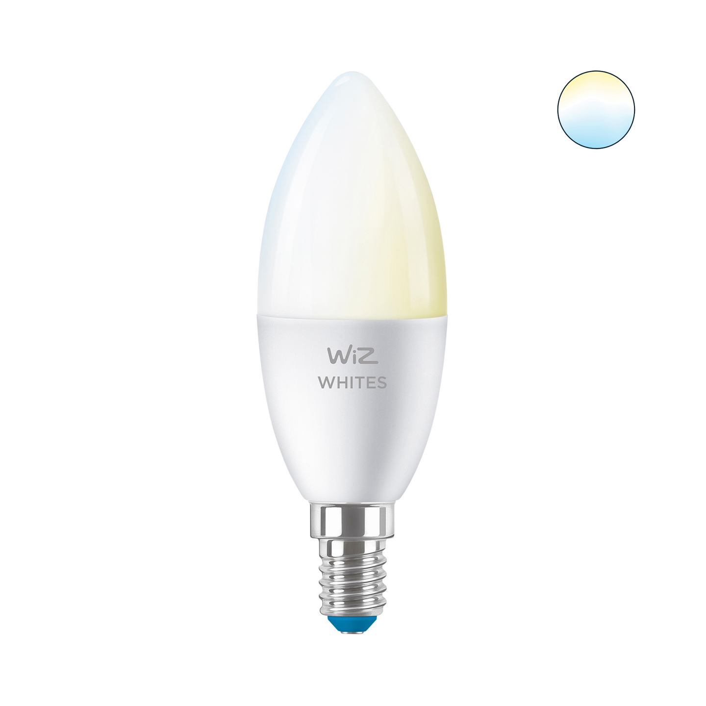Led-lamppu WiZ WI-FI 4.9W E14 C37 927-65 TUNABLE WHITE