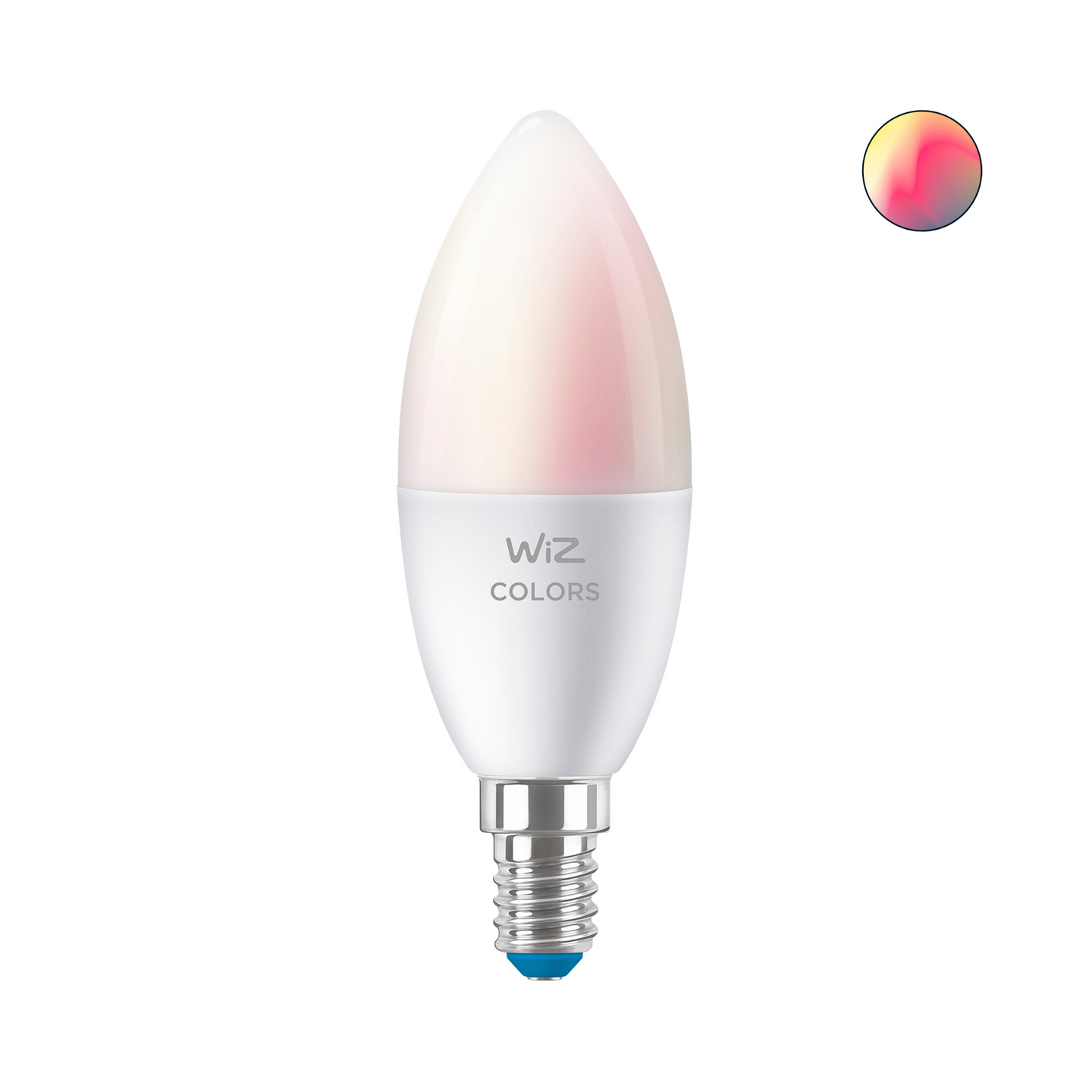 Led-lamppu WiZ WI-FI 4.9W E14 C37 922-65 RGB