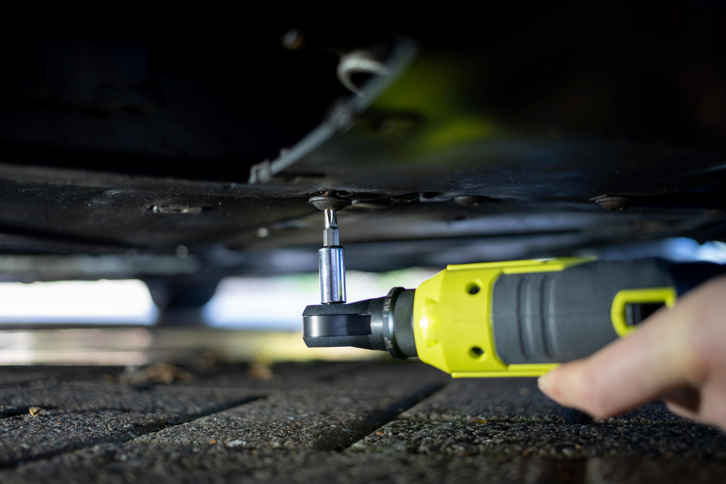 Akkuräikkäväännin Ryobi R18RW3-0 18V ONE+