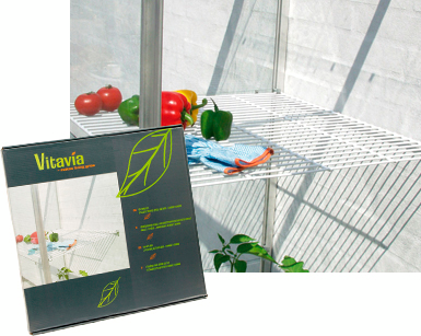 Hylly Vitavia 2kpl seinäkasvihuoneeseen