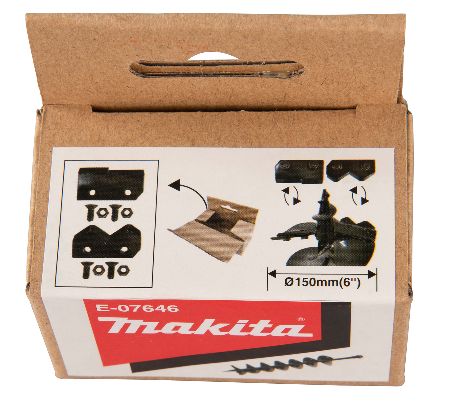 Varateräpari 150mm Makita maakairaan