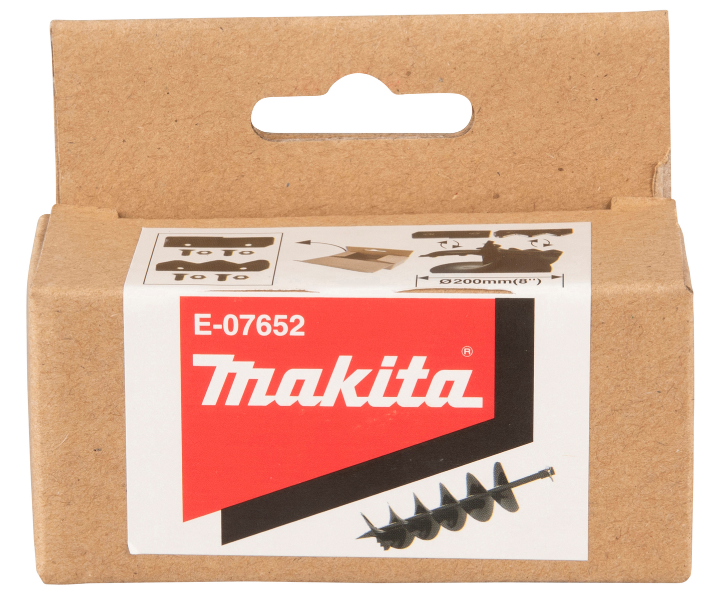 Varateräpari 200mm Makita maakairaan