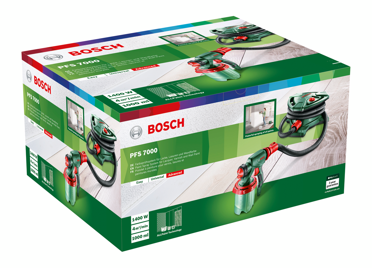 Maaliruisku Bosch PFS 7000