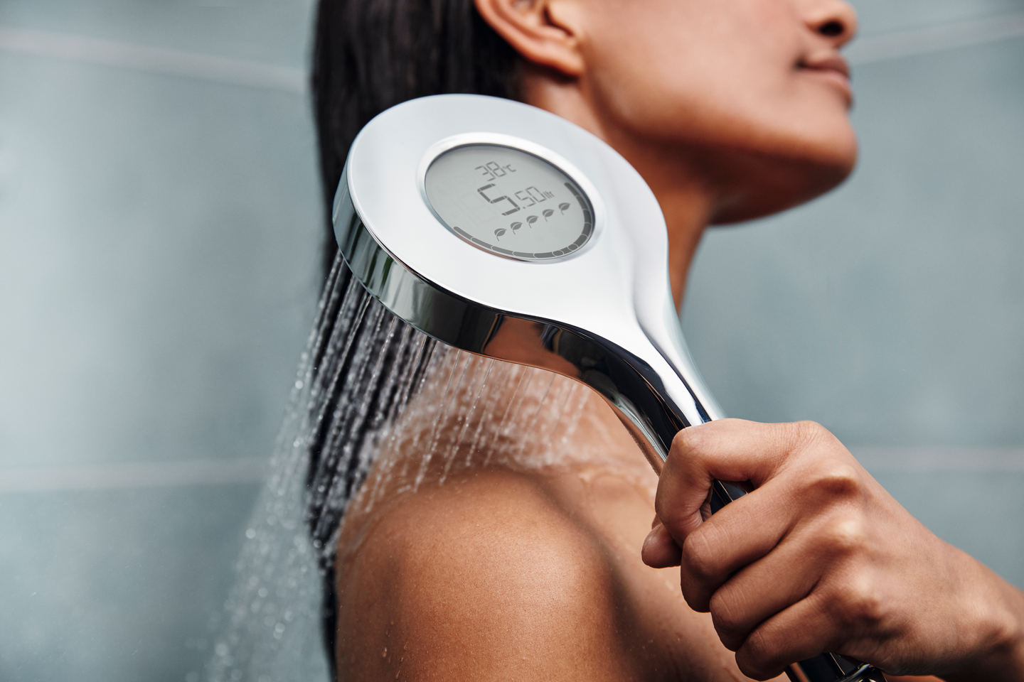 Käsisuihku Oras Hydractiva Digital 242405