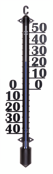 Ulkolämpömittari musta 50cm
119