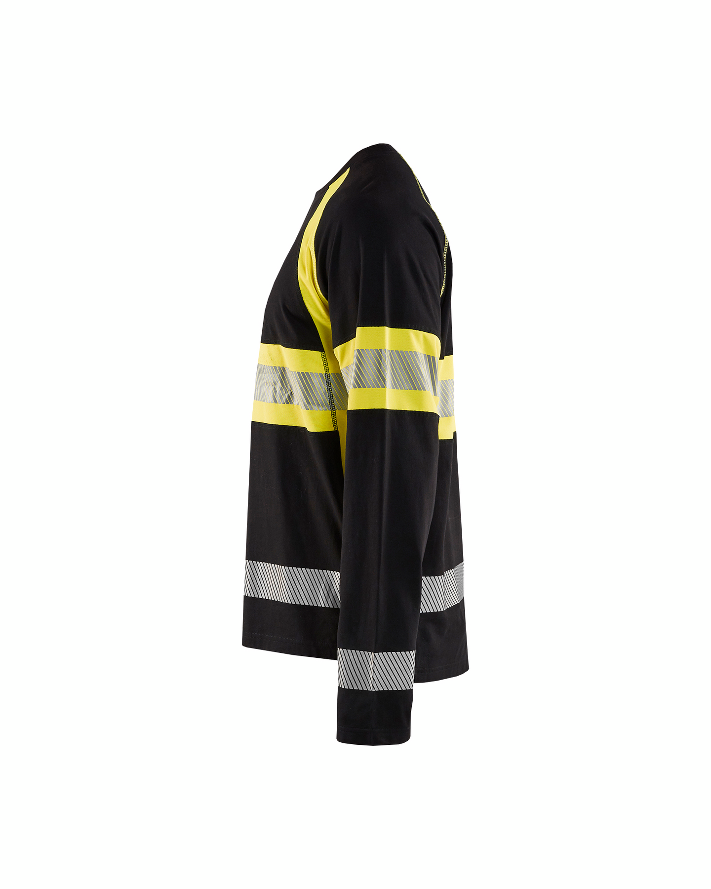 T-paita Blåkläder 351010309933 musta/keltainen