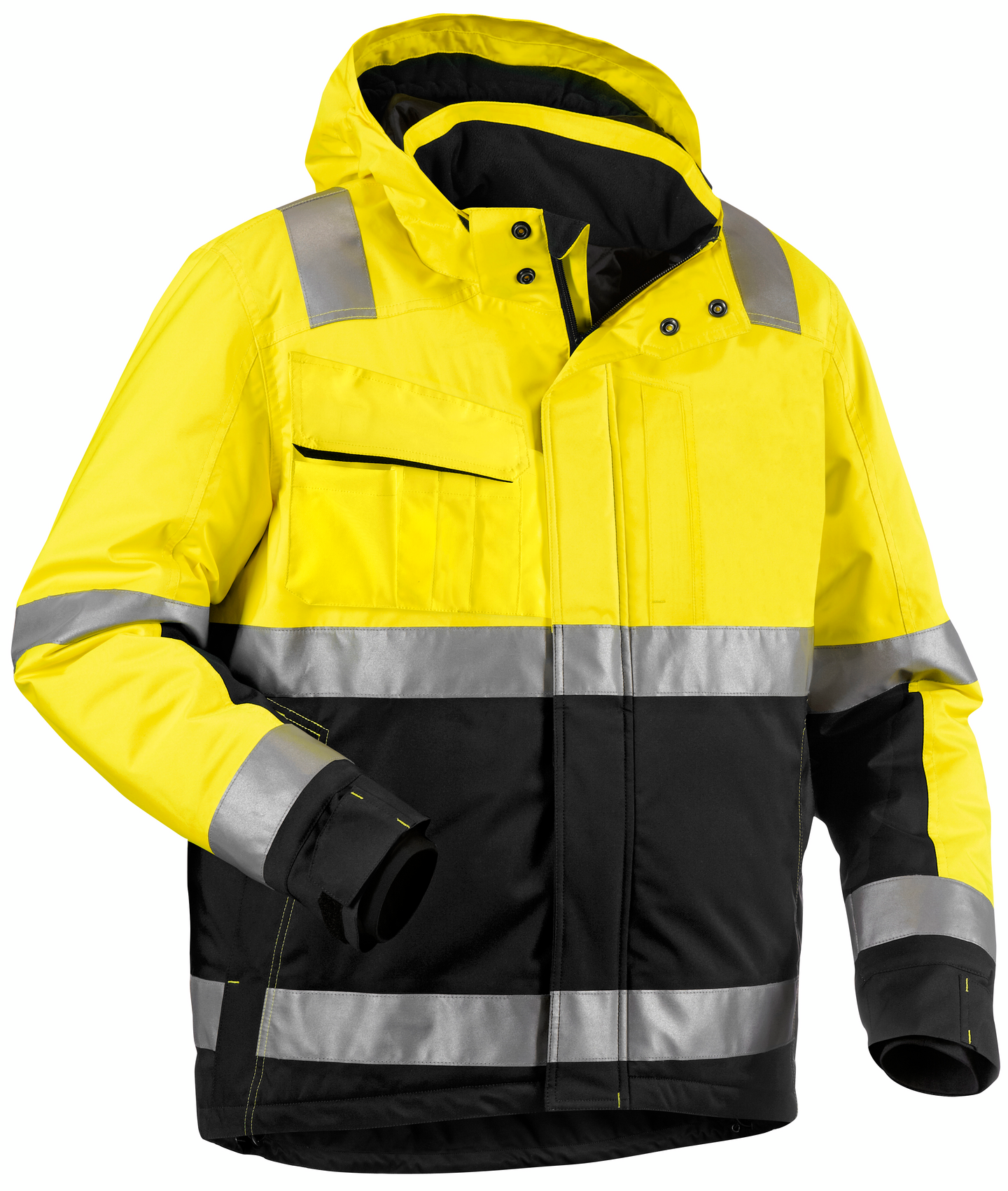 Talvitakki Blåkläder Hi-Vis 487019873399 keltainen-musta