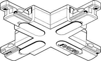 X-kappale Global Trac GB38-3 1-vaihe valkoinen