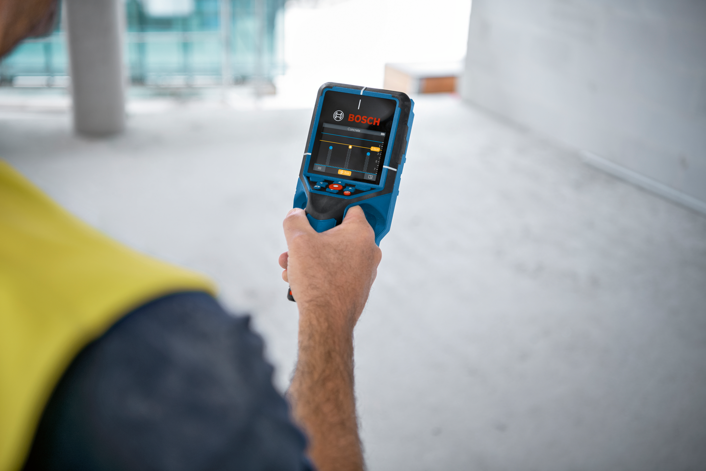 Rakenneilmaisin Bosch D-TECT 200 C 12V 1x2.0Ah L-BOXX