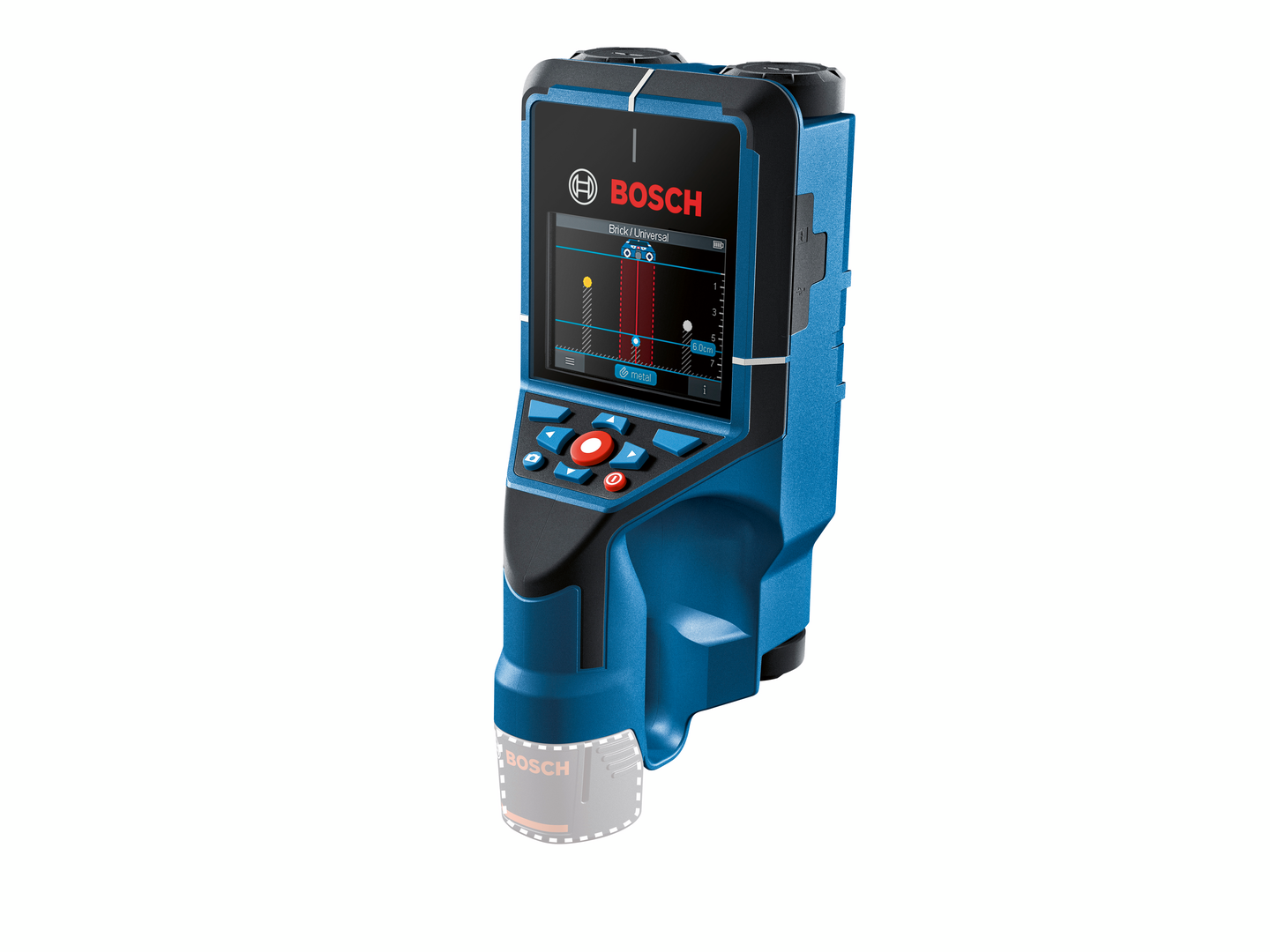 Rakenneilmaisin Bosch D-TECT 200 C 12V Solo L-BOXX