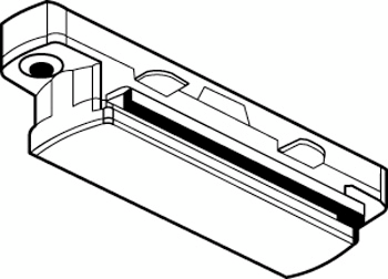 Jatkokappale Global Trac GB21-3 1-vaihe valkoinen