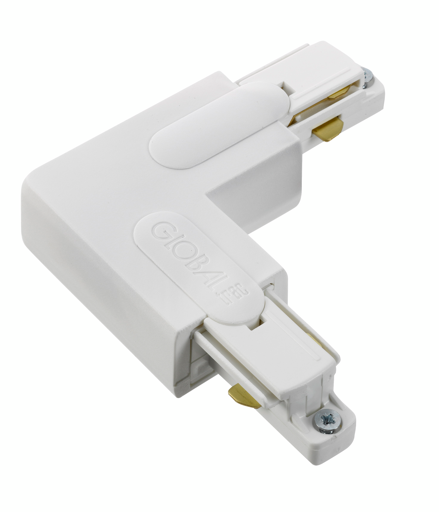 Kulmakappale Global Trac GB34-3 L-kappale 1-vaihe valkoinen