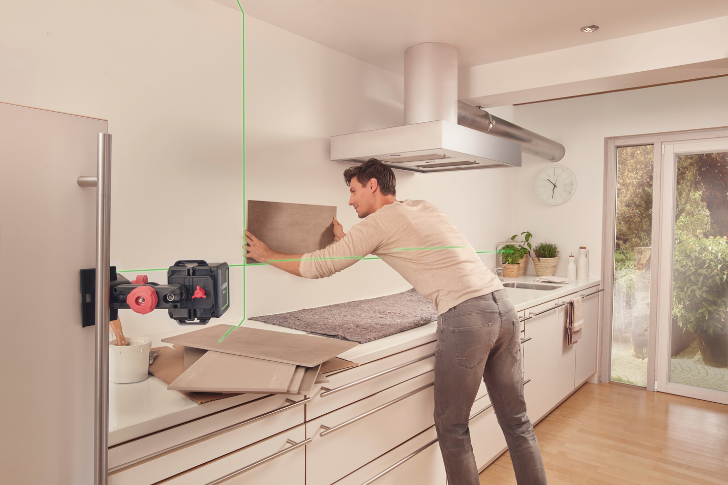 Ristilinjalaser Bosch Quigo Green