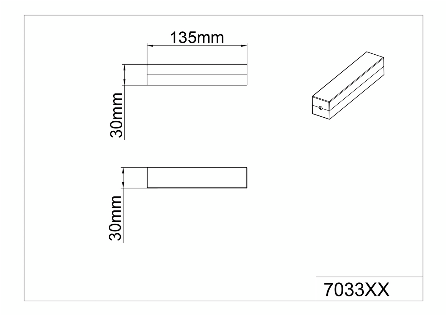 Kaapelin lyhentäjä TRIO DUOline valkoinen