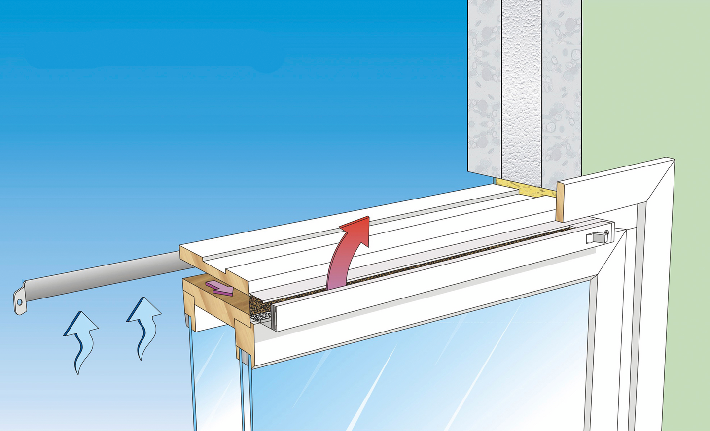 Korvausilmaventtiili Biobe VS-B 60