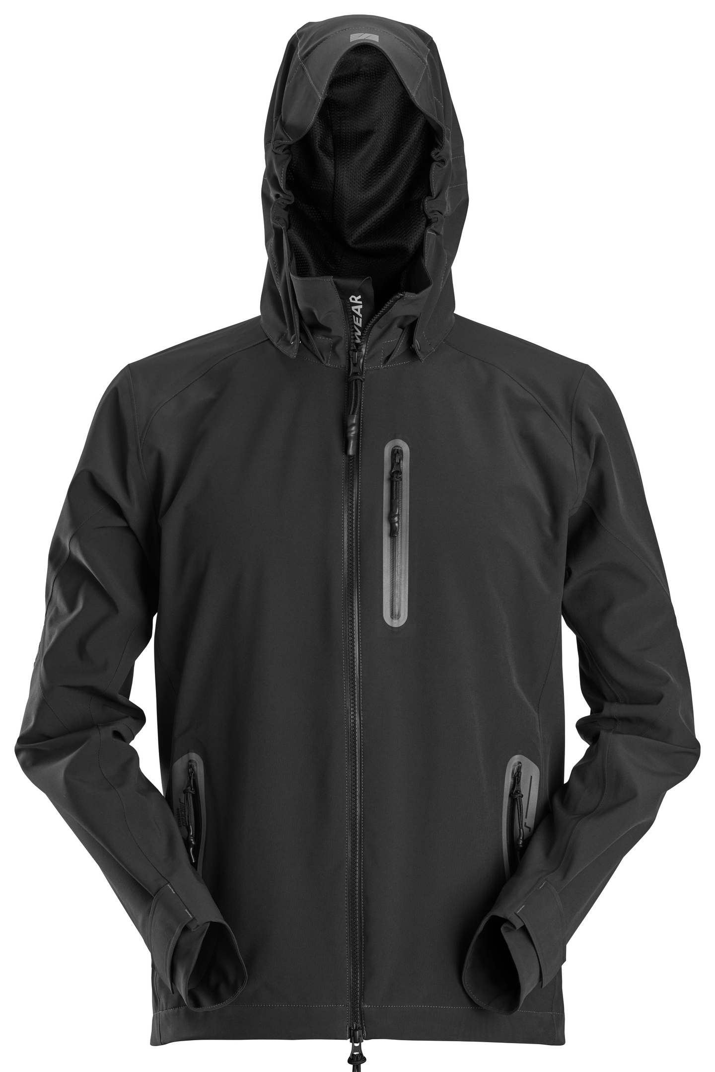Softshell-takki Snickers 1218-0400 vedenpitävä musta