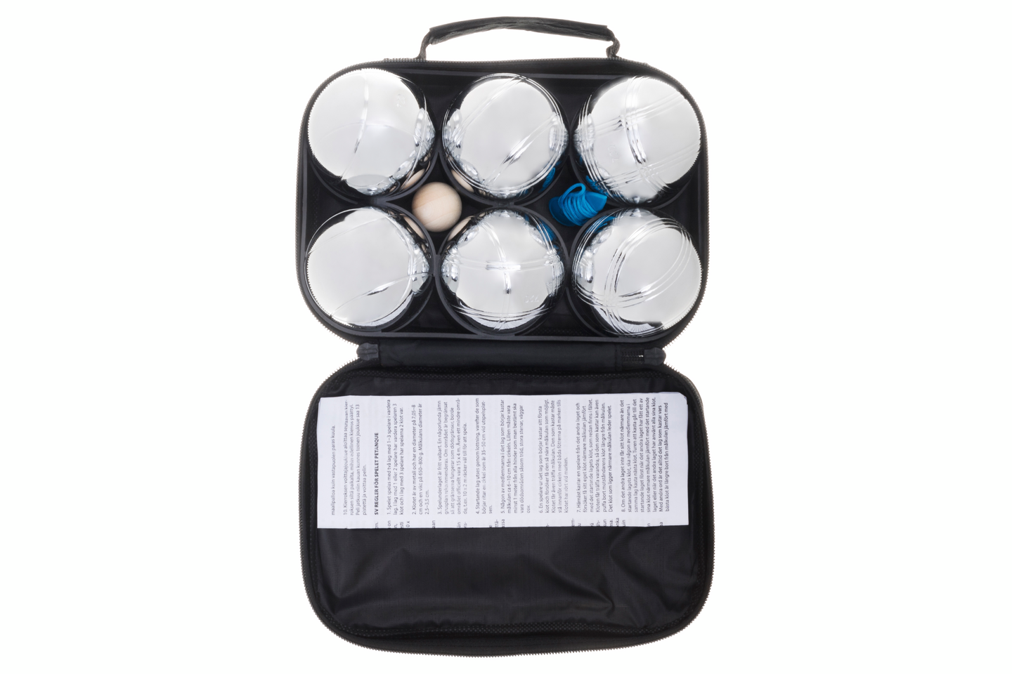 Petanque atom nailonpussissa