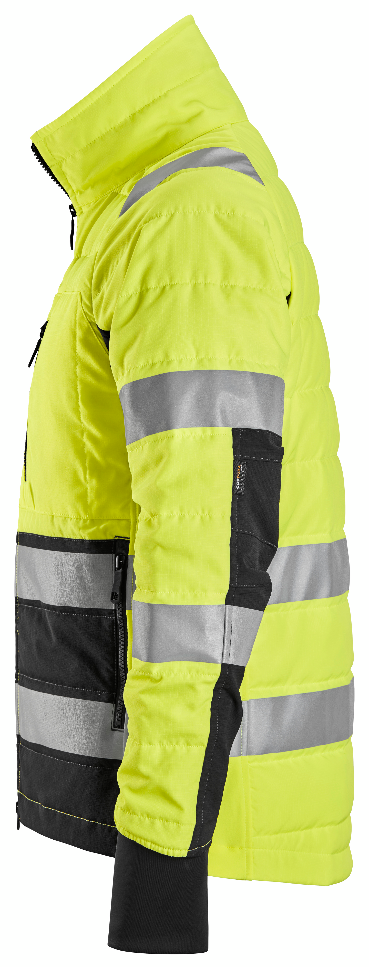 Kevyttoppatakki Snickers AllroundWork 8133-6604 huomio lk 2 keltainen