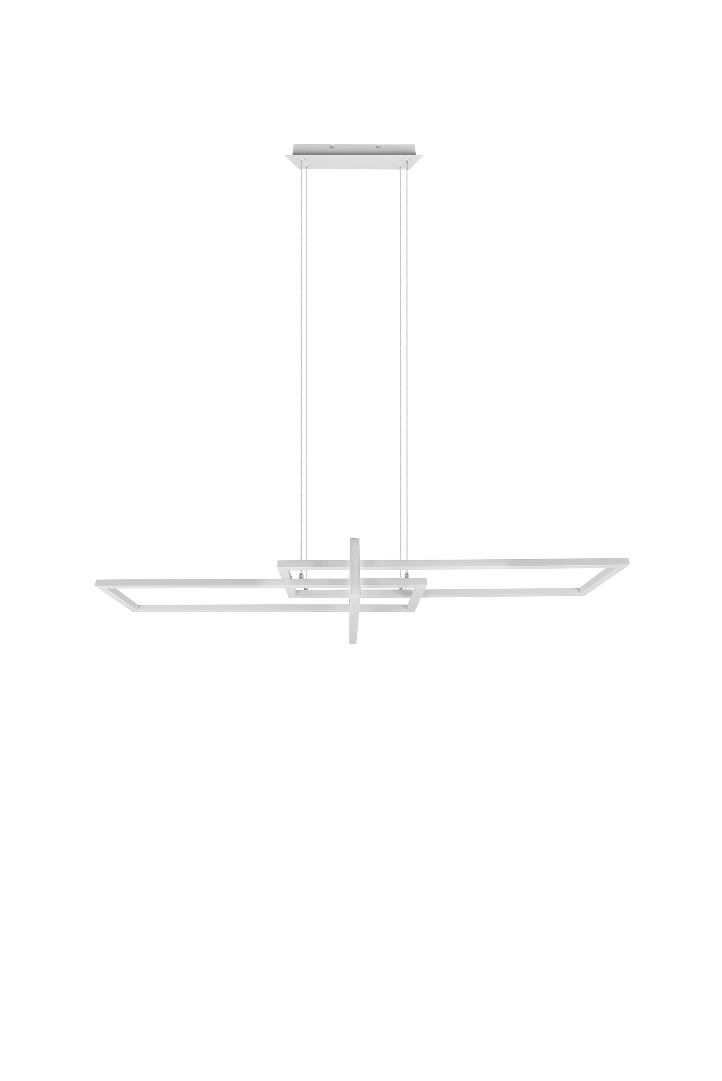 Riippuvalaisin TRIO Salinas led mattavalkoinen