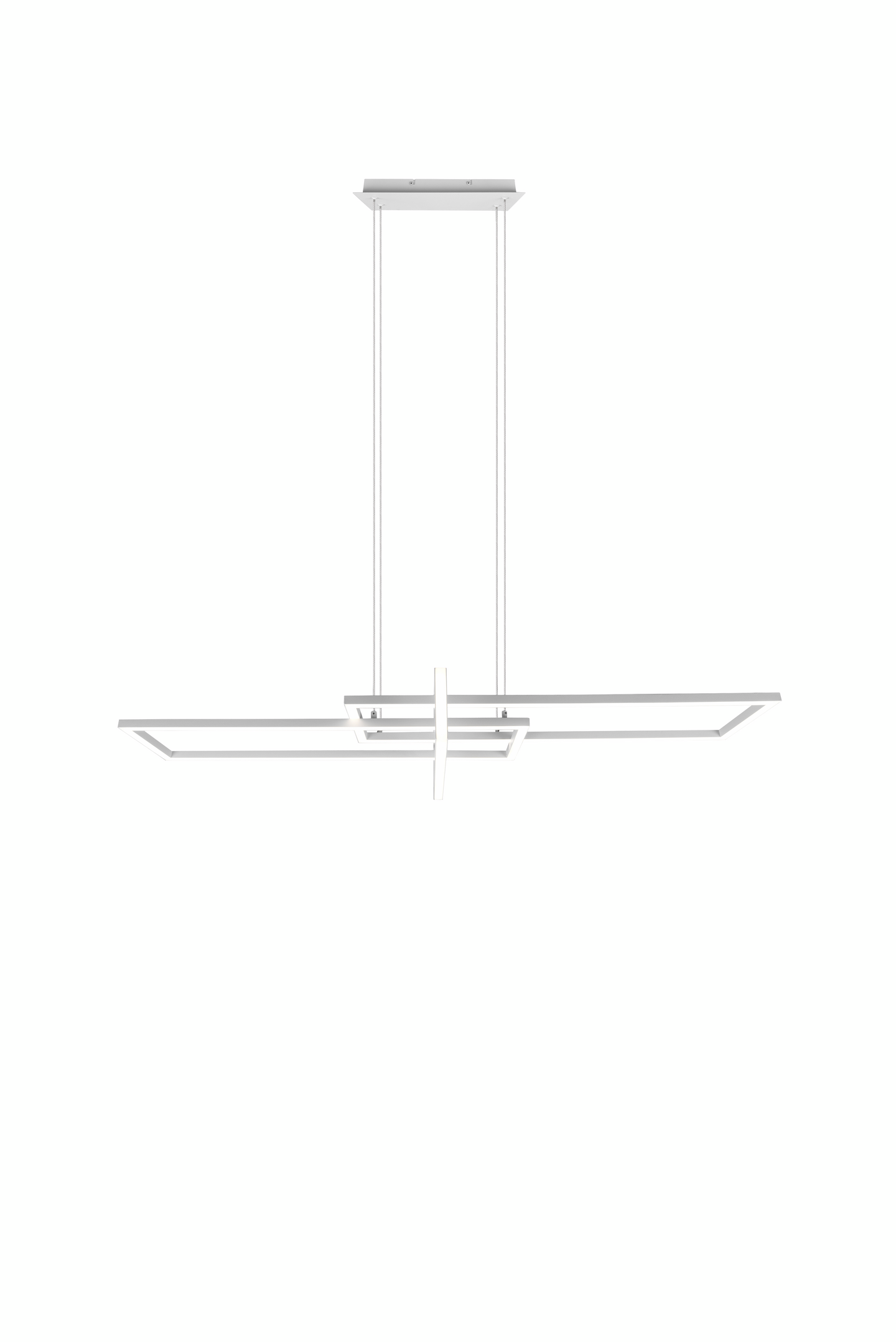 Riippuvalaisin TRIO Salinas led mattavalkoinen