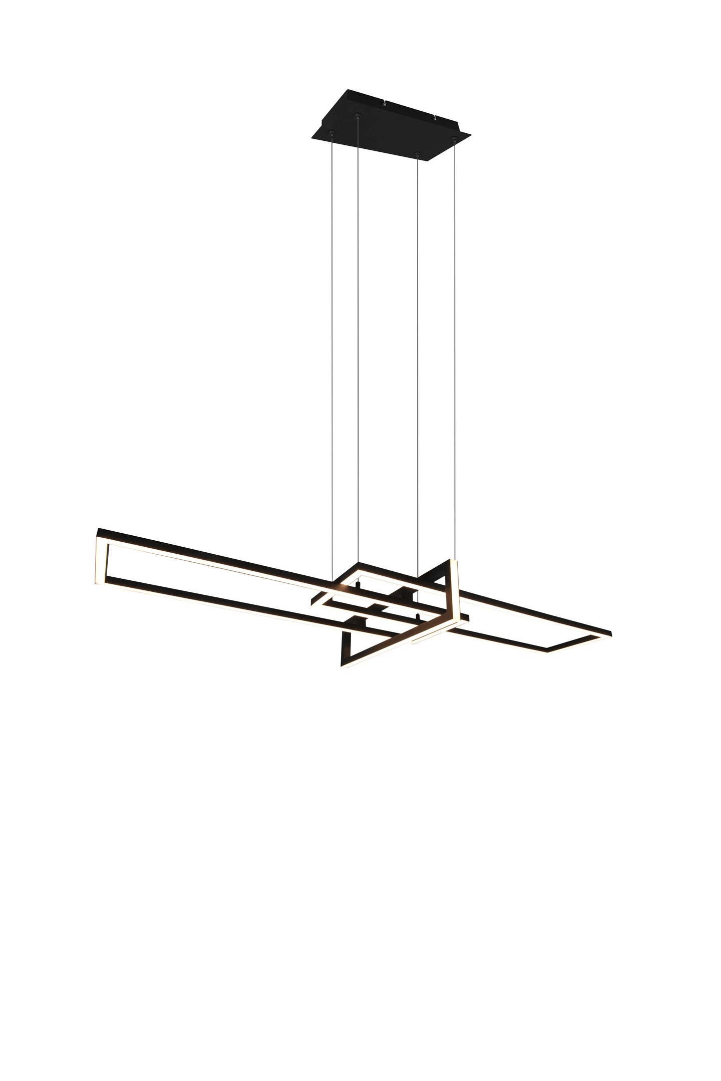 Riippuvalaisin TRIO Salinas led mattamusta