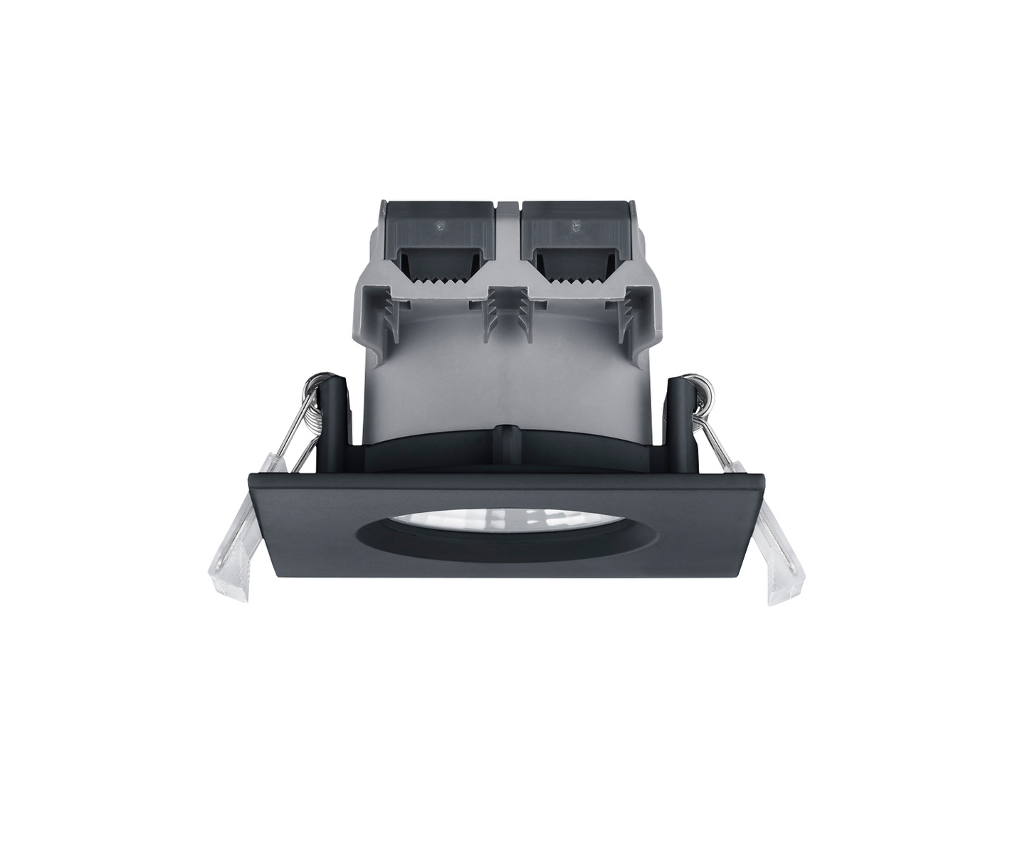 Uppospotti TRIO Zagros led neliö mattamusta