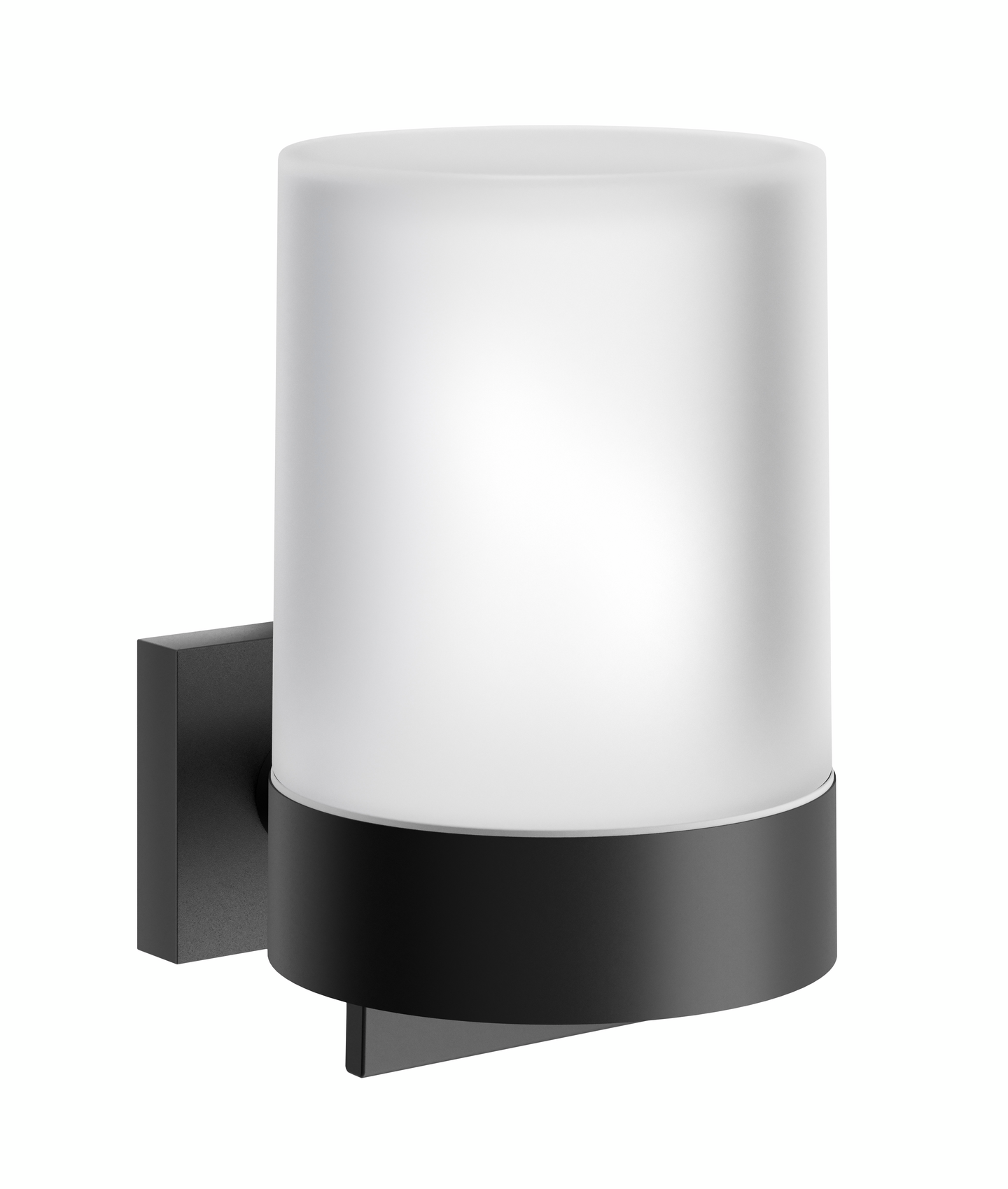 Saippua-annostelija Smedbo House RB361 mattamusta/huurrelasi