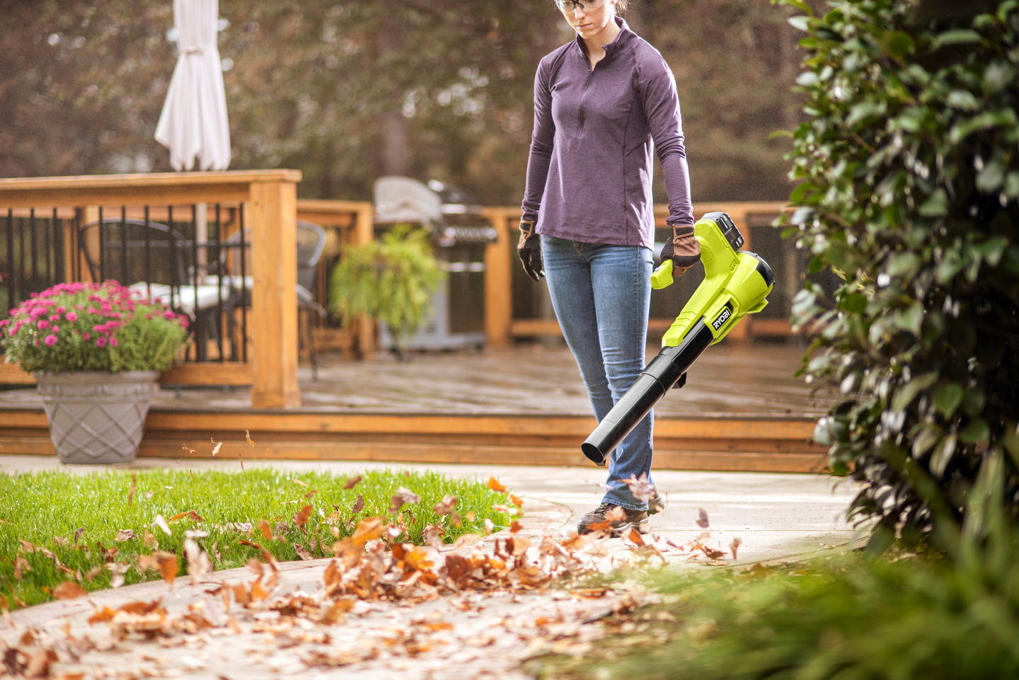 Akkupuhallin Ryobi RY18BLA-140 18V ONE+ 1x4,0Ah