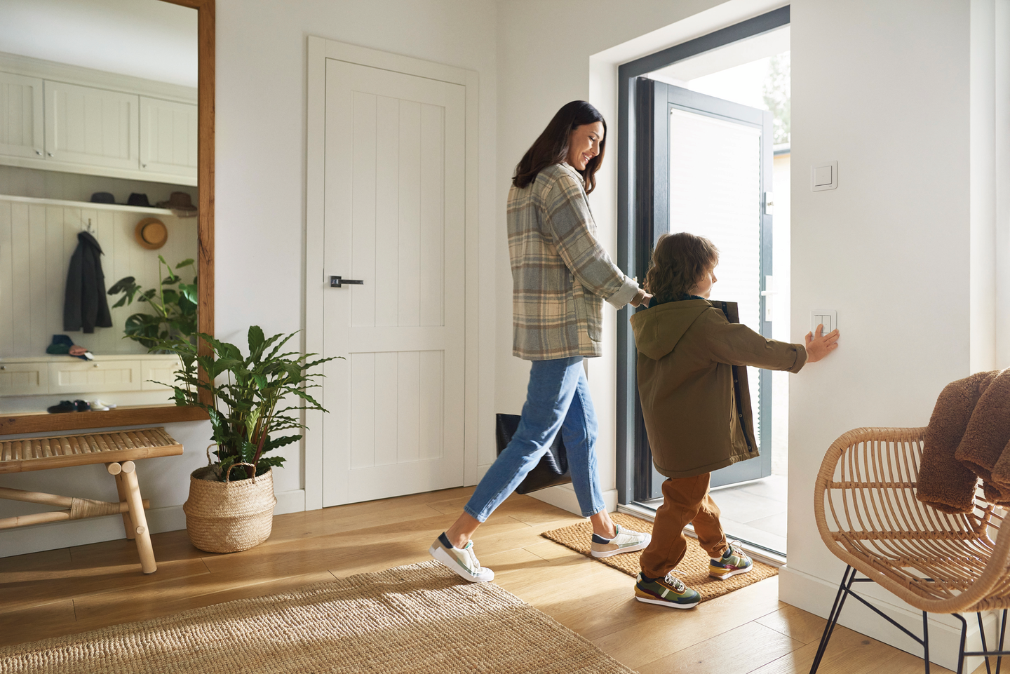 Langaton kytkin Schneider Electric Wiser 4 toimintoa