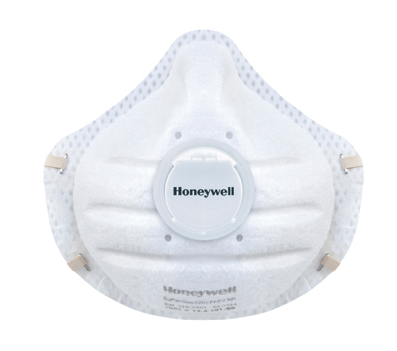 Hengityssuojain Honeywell 3206 FFP2 venttiilillä 20kpl