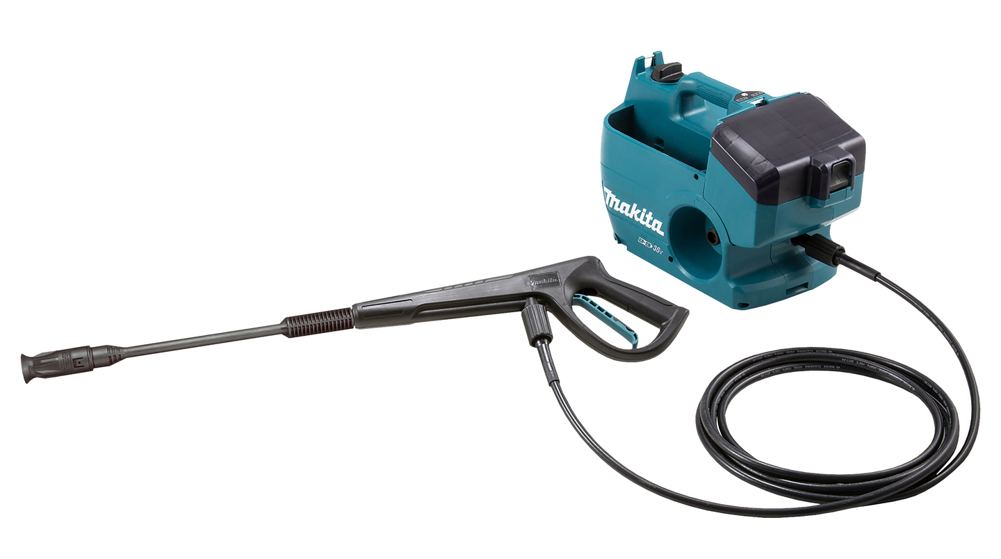 Akkupainepesuri Makita DHW080ZK 2x18V LXT runkoversio